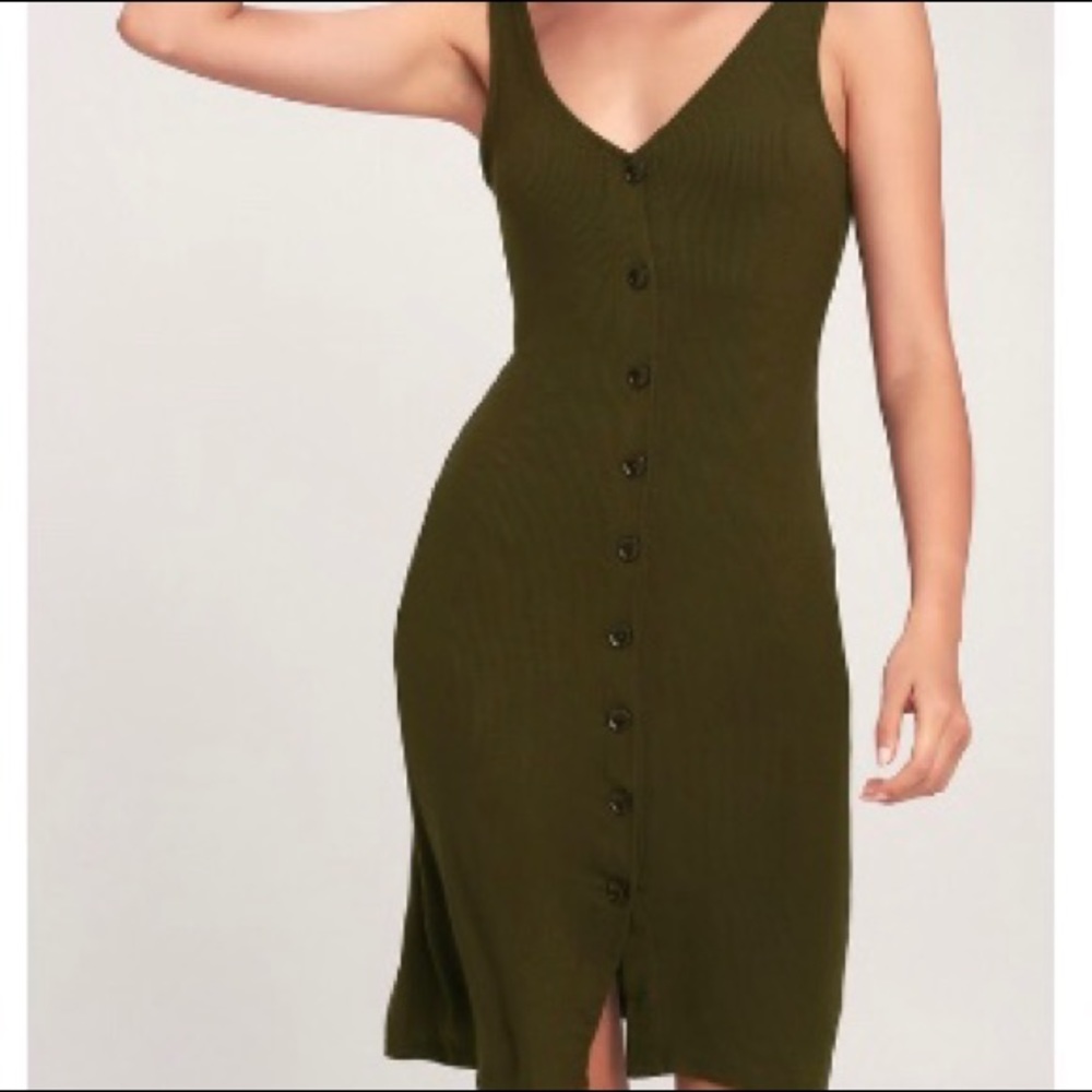 Lulu’s Button Front Dress